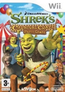 Image of Shreks Carnival Craze Nintendo Wii Game