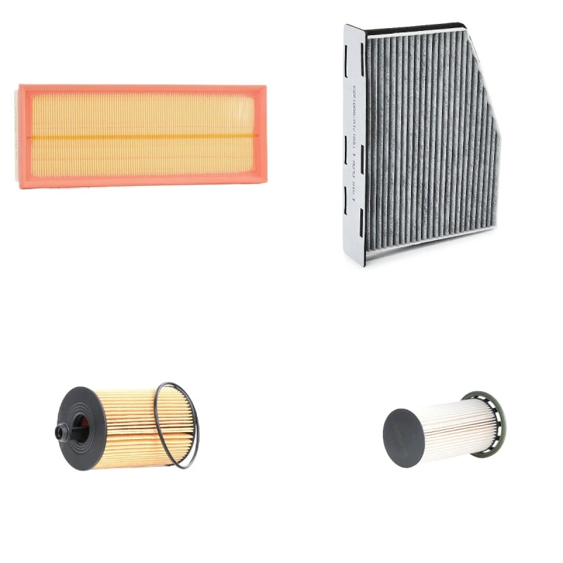Image of RIDEX 4055F25001 Filter Set with gaskets/seals Filter Set (4055)