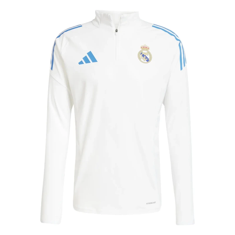 Image of Adidas Real Madrid tracksuit jacket EU 2025/26 Blanc Male L