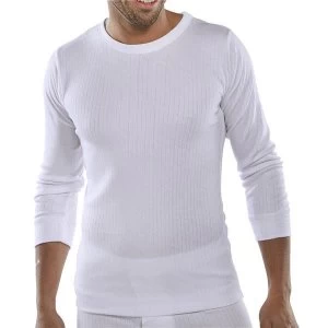Image of Click Workwear Vest Long Sleeve Thermal Lightweight L White Ref