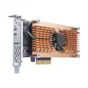 image of QNAP Dual M.2 PCIe expansion card