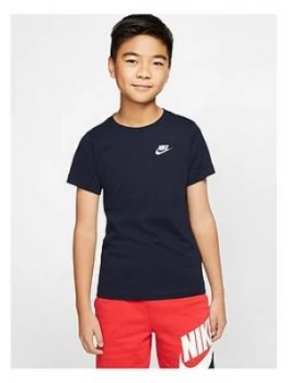 image of Nike Older Boys Futura T-Shirt - Black