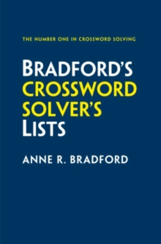 Image of Bradford's Crossword Solver's Lists. Paperback. By Anne R Bradford Books
