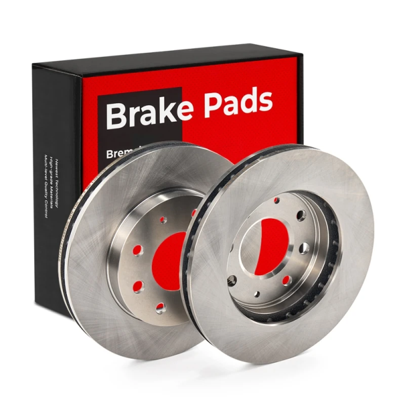 Image of STARK SKBD-0022317 Brake disc Front Axle, Vented, Cast Iron, Uncoated, Untreated, without bolts/screws Cast Iron Brake Disc (82)