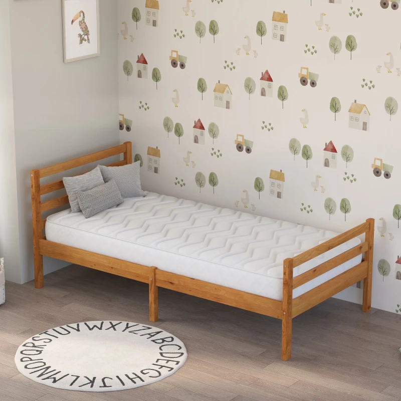 Image of Aspire Kids Breathable Foam Free Mattress With Oeko-Tex Fabric, Size Double