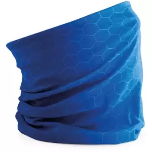 Image of Beechfield Unisex Adults Geometric Morf (One Size) (Geo Blue)