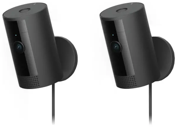 Image of Ring Indoor 2-camera system Full HD 1080p Smart Home Security Camera - Black