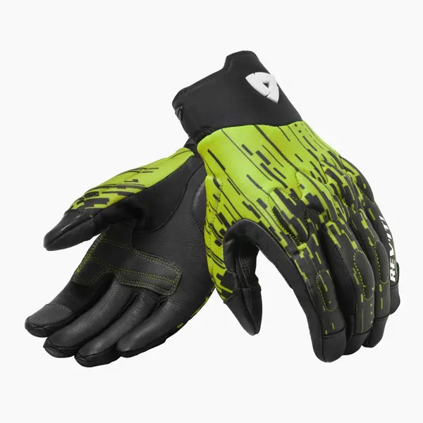 Image of REV'IT! Spectrum Black Neon Yellow Size M