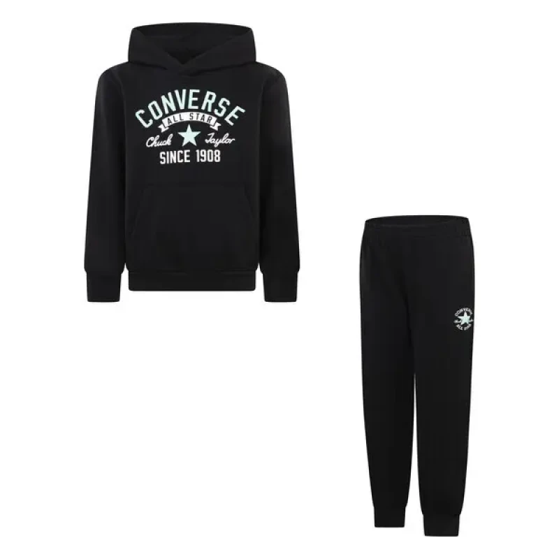 Image of Converse Kids joggers Converse Retro Remix PO Noir Male 6/7 ans
