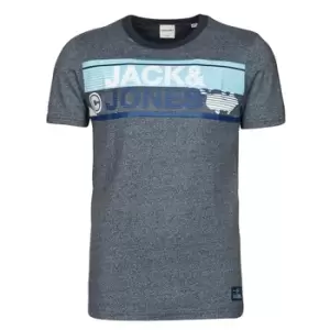 Image of Jack Jones JCONICCO mens T shirt in Blue - Sizes S,M,L,XS