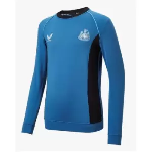 Image of Castore Newcastle United Training Sweatshirt Junior - Blue