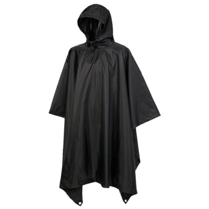 Image of Brandit Ripstop Poncho Rain-Cover Black