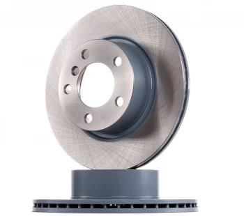Image of Pair of Brake Discs 39111 by Febi Bilstein Front Axle