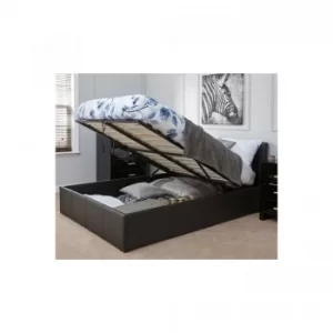 Faux Leather Ottoman End Lift Bed - main image