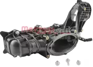 Image of METZGER Inlet Manifold MERCEDES-BENZ,JEEP 2100010 6510900037,A6510900037 Intake Manifold,Air Intake Manifold,Air Inlet Manifold,Intake Manifold Module