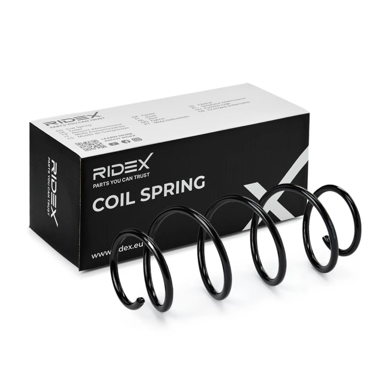 Image of Coil spring RIDEX 188C0990