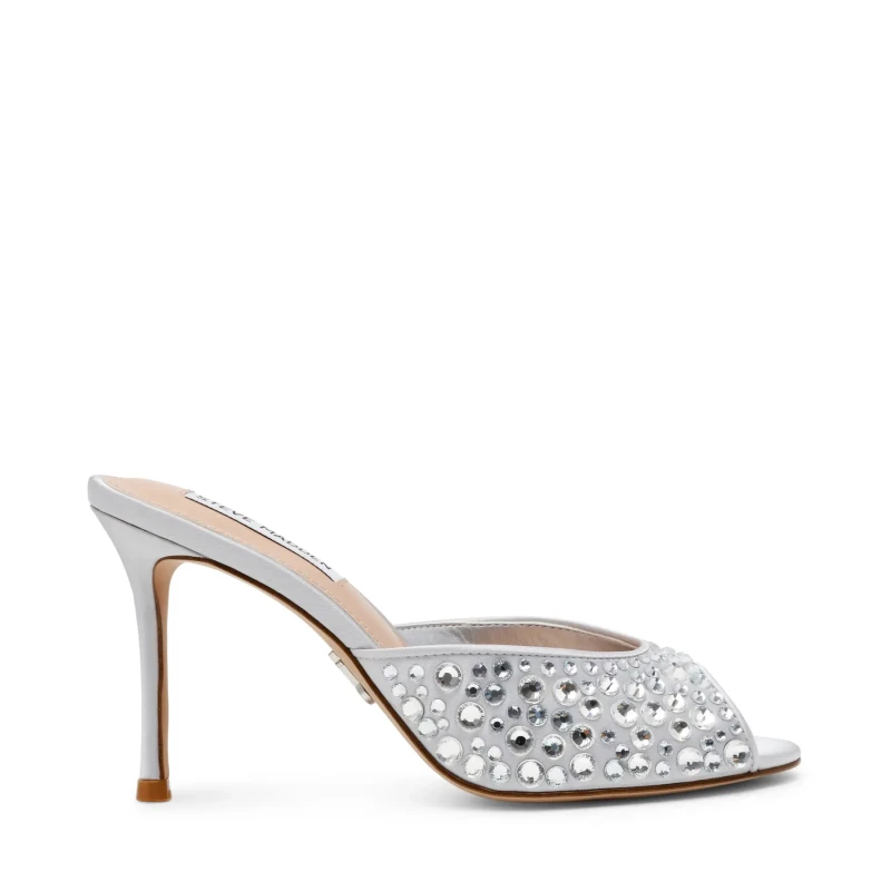 Image of Steve Madden Womens heeled sandals Steve Madden Rollout-R Argente Female 37
