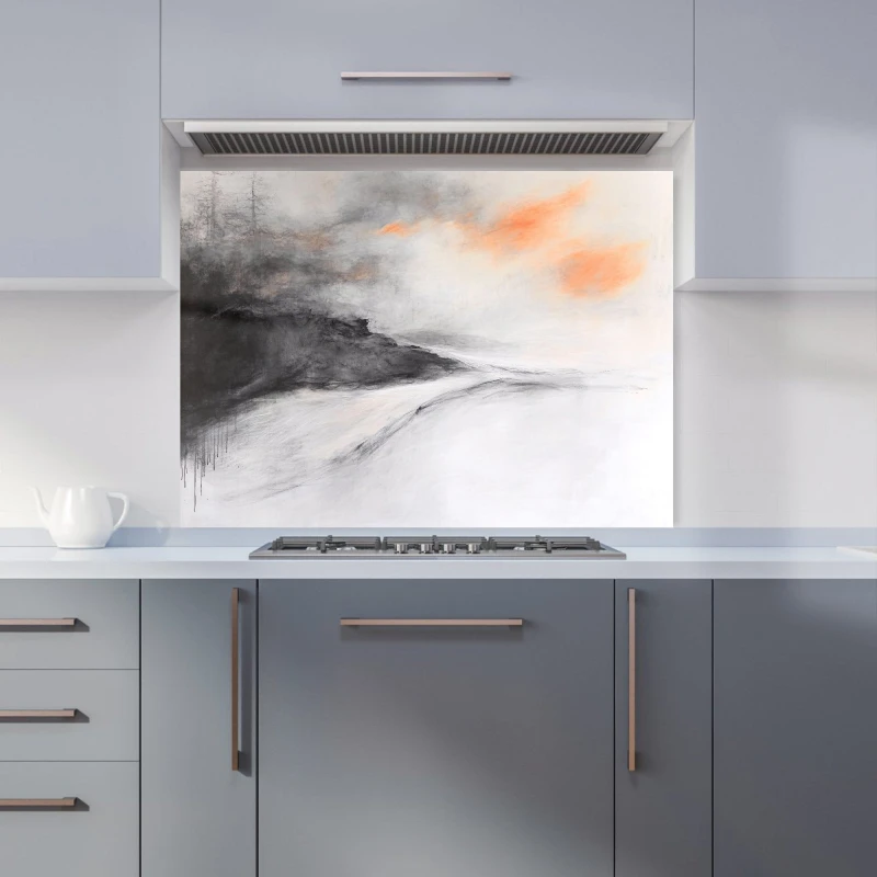Image of Designer Kitchen Splashbacks Isla Quinn: 00013 Kitchen Splashback Size: 600mm x 750mm Multicolor Unisex 600mm x 750mm