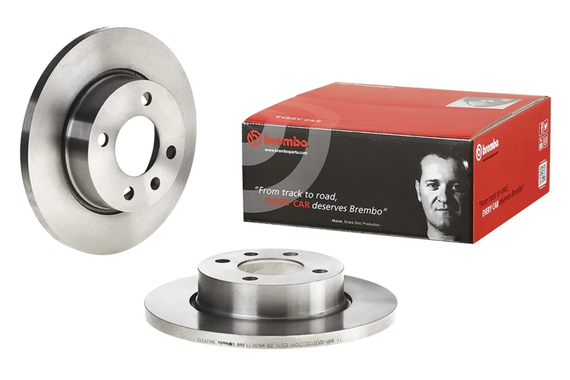 Image of BREMBO Brake disc BREMBO 08.5243.10