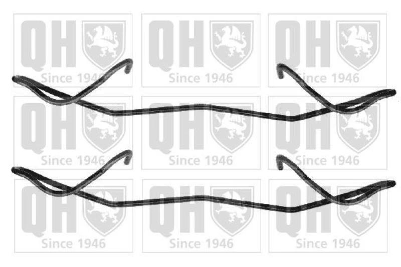 Image of QUINTON HAZELL Brake pad fitting kit QUINTON HAZELL BFK658