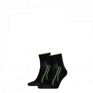 Image of Puma 2Pk Tr quarter Sock 13 - Black