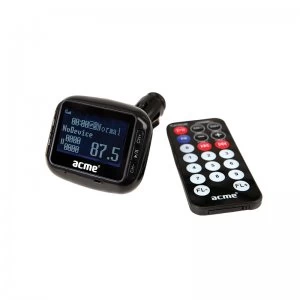 image of Acme Large Display Wireless Car FM Transmitter