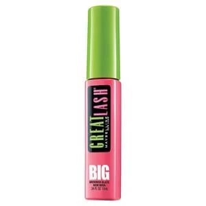 image of Maybelline Great Lash BIG Mascara Blackest Black 12.5ml Nude