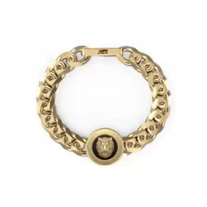 image of Mens Lion King Gold Bracelet UMB01314YGBKS