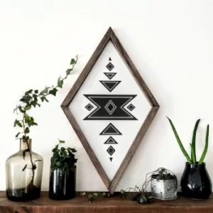 Image of CZM011 Multicolor Decorative Framed MDF Painting