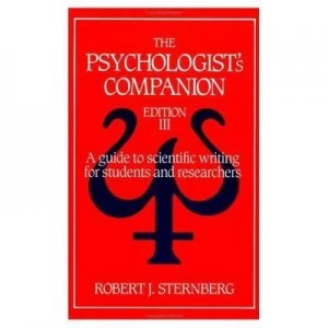 Image of The Psychologists Companion by Robert J. Sternberg Book