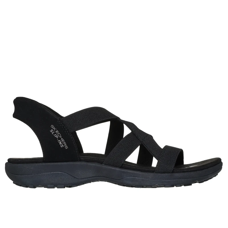 Image of Skechers Womens sandals Skechers Reggae Slim Stretch Flex Noir Female 36