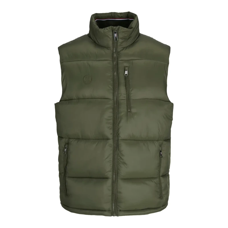 Image of jack & jones Sleeveless Puffer Jacket Jack & Jones Jprblueddie Vert Male M