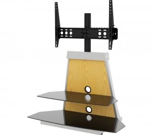 image of AVF Options Stack 900 mm TV Stand with Bracket Black