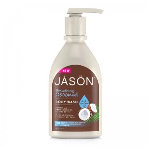 image of Jason Smoothing Coconut Body Wash With Pump 887ml