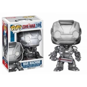 image of War Machine Marvel Captain America Civil War Funko Pop Bobble Head Vinyl Figure