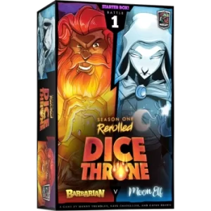 Image of Dice Throne: Season One Rerolled 1: Barbarian vs. Moon Elf Dice Game