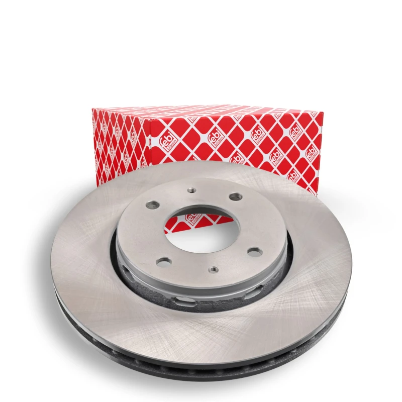 Image of FEBI BILSTEIN 14844 Brake disc Front Axle, internally vented, Coated Brake Disc (82)