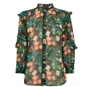 Image of Ted Baker Carita Blouse - Black