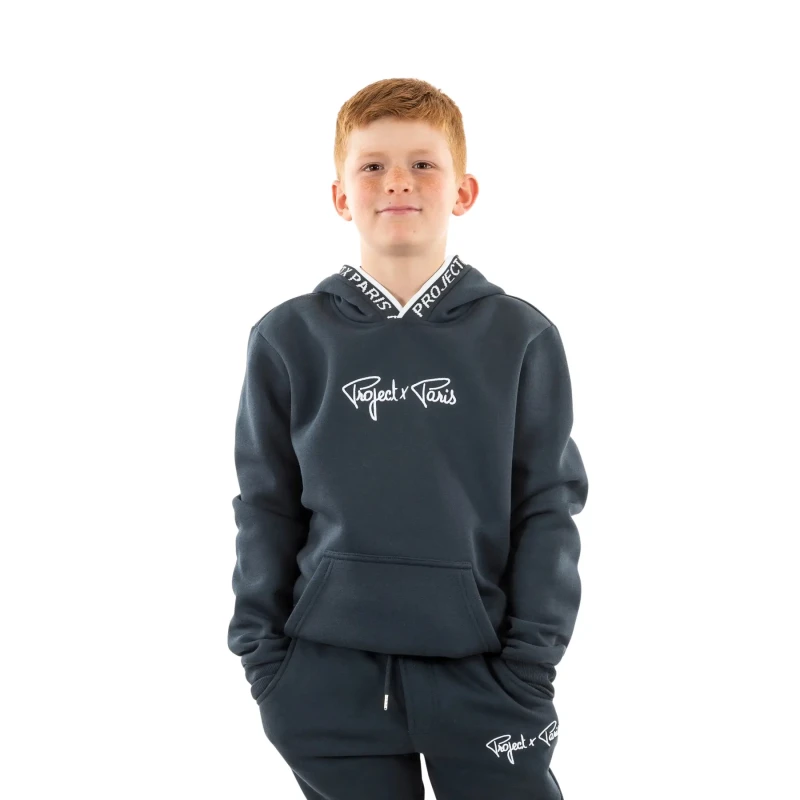Image of Project X Paris Child hoodie Project X Paris Bleu Unisex XS