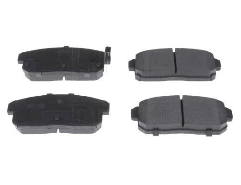Image of Blue PRINT ADN142167 Brake pad set Rear Axle, with acoustic wear warning Brake Pad Set,disc brake (402)