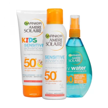 Image of Garnier Ambre Solaire Sun Care Family Kit