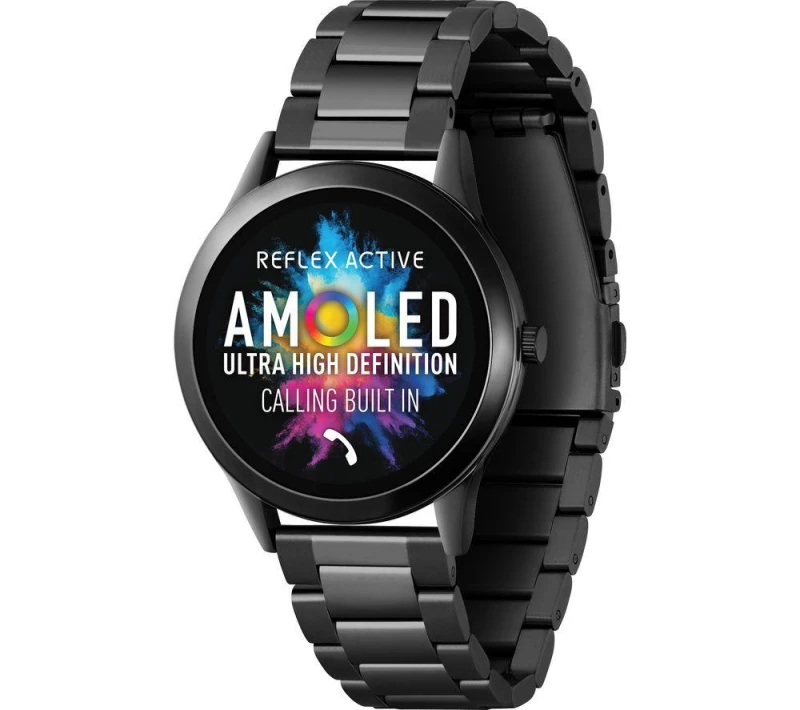 Image of Reflex Active Series 31 Black Bracelet Calling Smart Watch