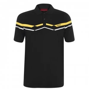 image of Hugo Boss Dapporo Polo Shirt Black Size L Men