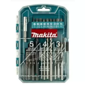 Image of Makita P-44002 Drill & Screwdriver Bit Set (22 Pieces)