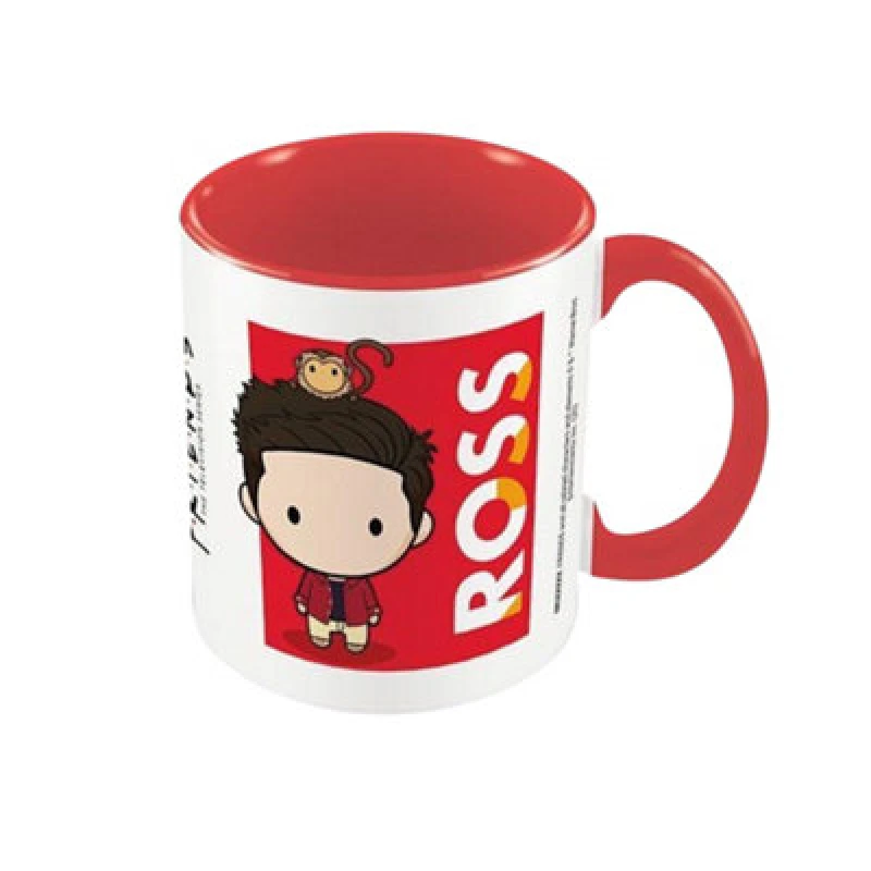 Image of Friends Chibi Ross Mug Red unisex