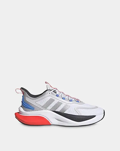 image of Adidas adidas AlphaBounce Trainers White Multi-Coloured Male 12 AD84106