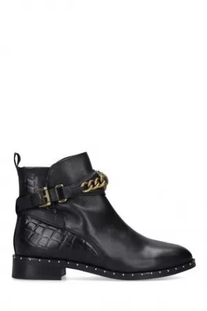 Image of Kurt Geiger London Chelsea Jodhpur Ankle Boots - Black
