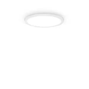 Image of FLY 35cm Integrated LED Semi Flush Light White, 3000K, IP40