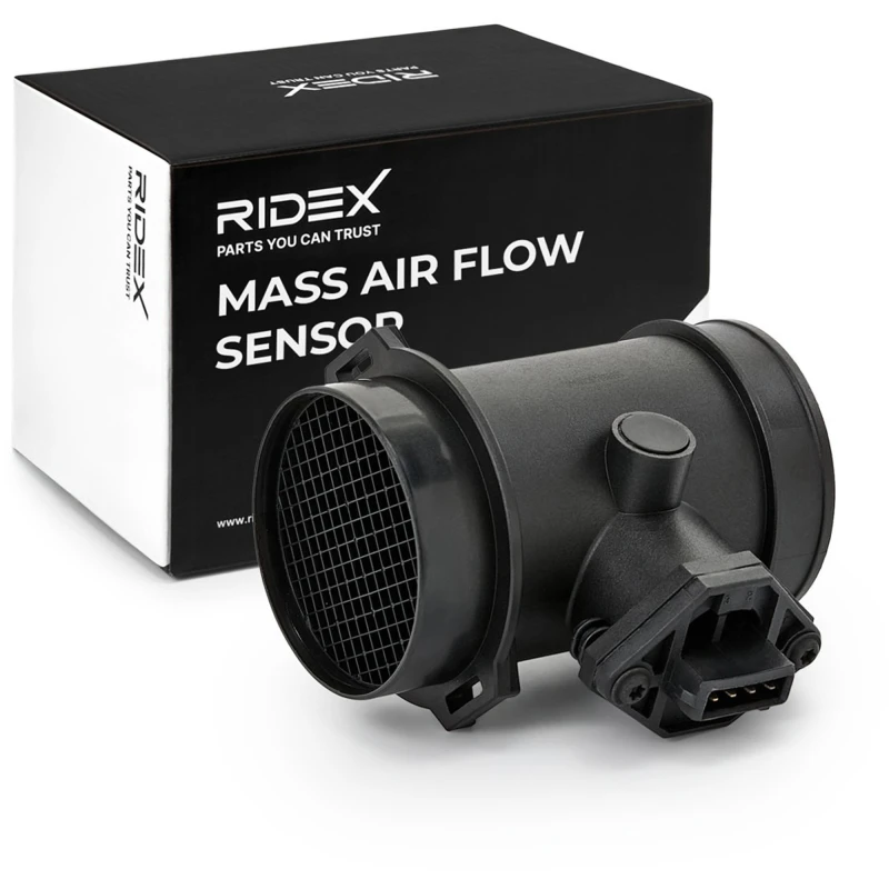 Image of RIDEX 3926A0135 Mass air flow sensor with housing Air Mass Sensor (3926)