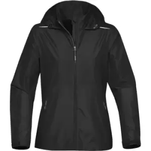 image of Stormtech Womens/Ladies Nautilus Performance Shell Jacket (L) (Black)